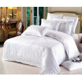 Cotton Jacquard /Satin Stripe Hotel Bedding Set